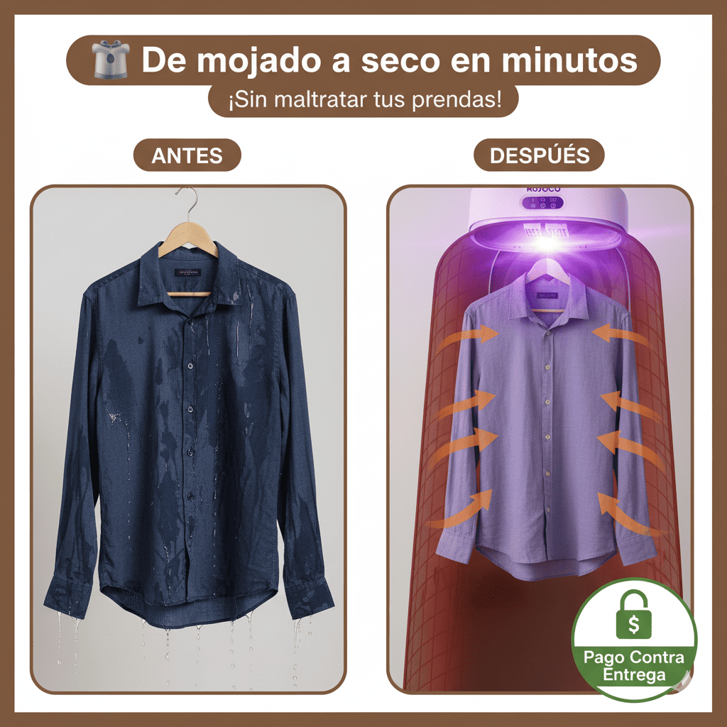 PortaDry™ Seca tu ropa en 20 min
