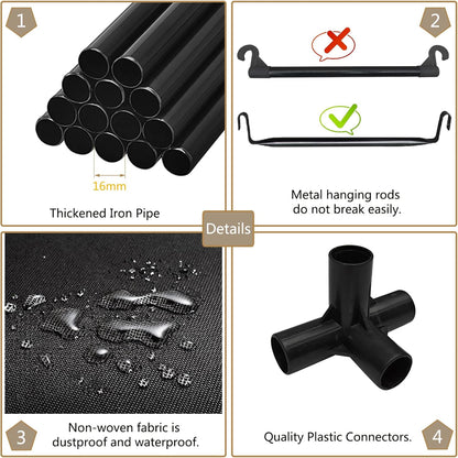 Organizador Armario Tela Closet Almacena