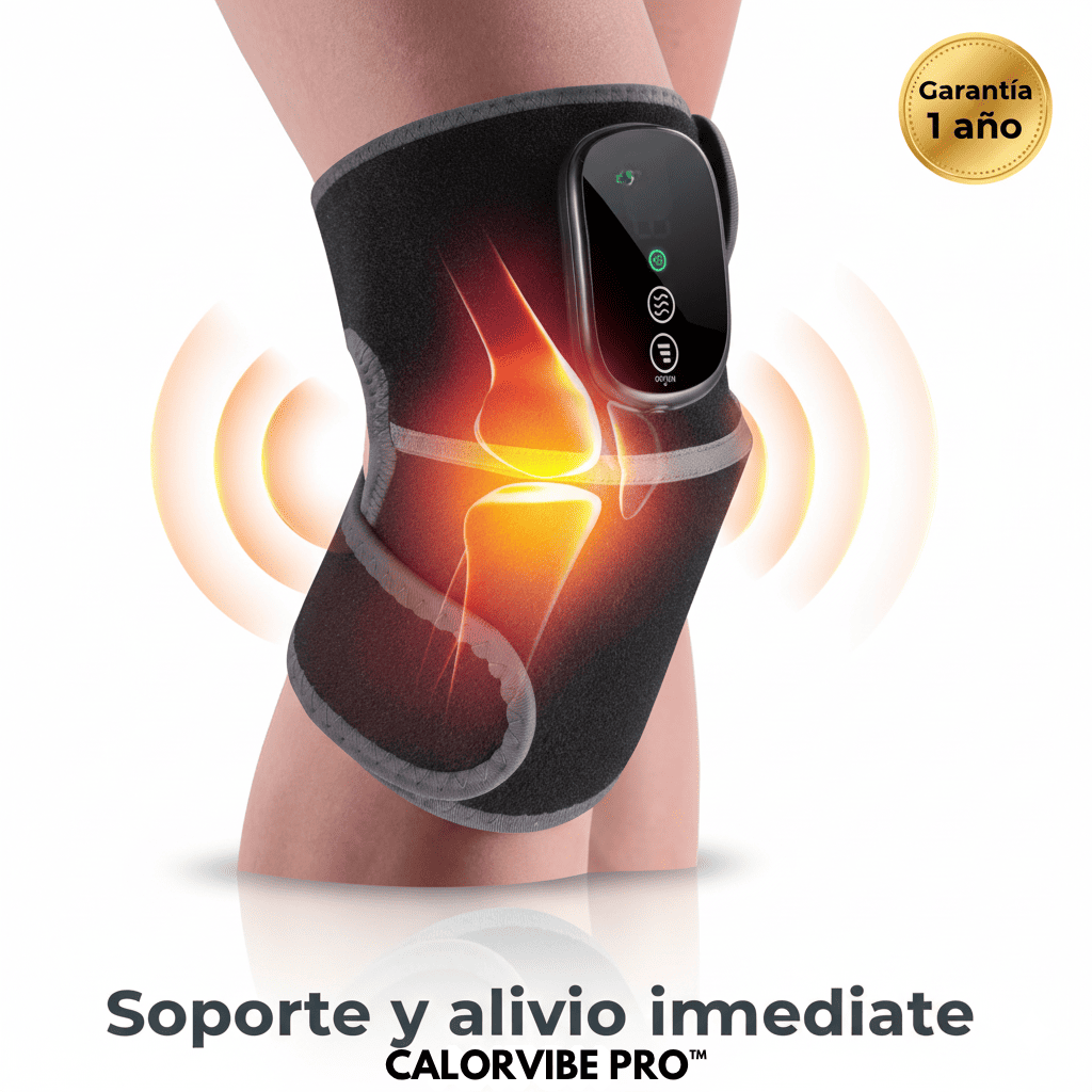 CALORVIBE PRO™ Rodillera Térmica Calentamiento