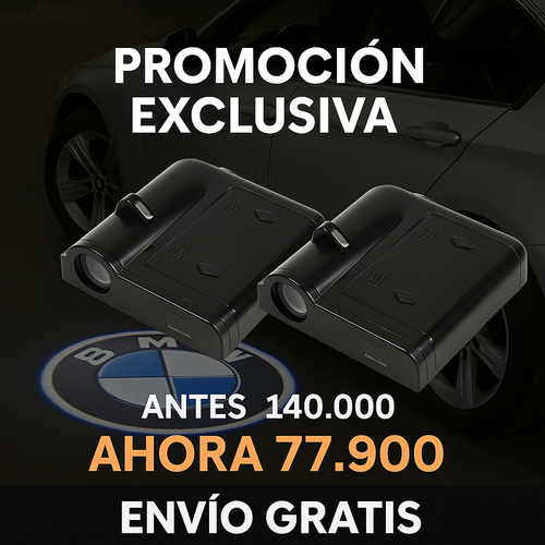 LuxDoor™ setx 2 proyector luz led carro