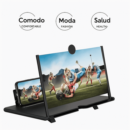 🎬 AMPLIADOR DE PANTALLA 3D-UN MINI CINE EN CASA 🍿📱