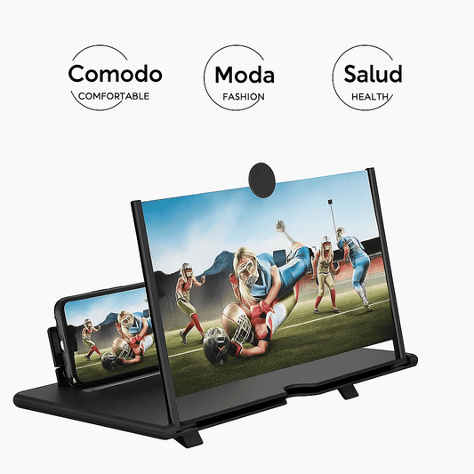 🎬 AMPLIADOR DE PANTALLA 3D-UN MINI CINE EN CASA 🍿📱