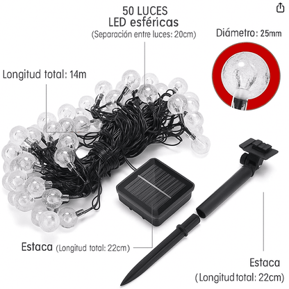 SolarVibe™ Guirnalda Solar