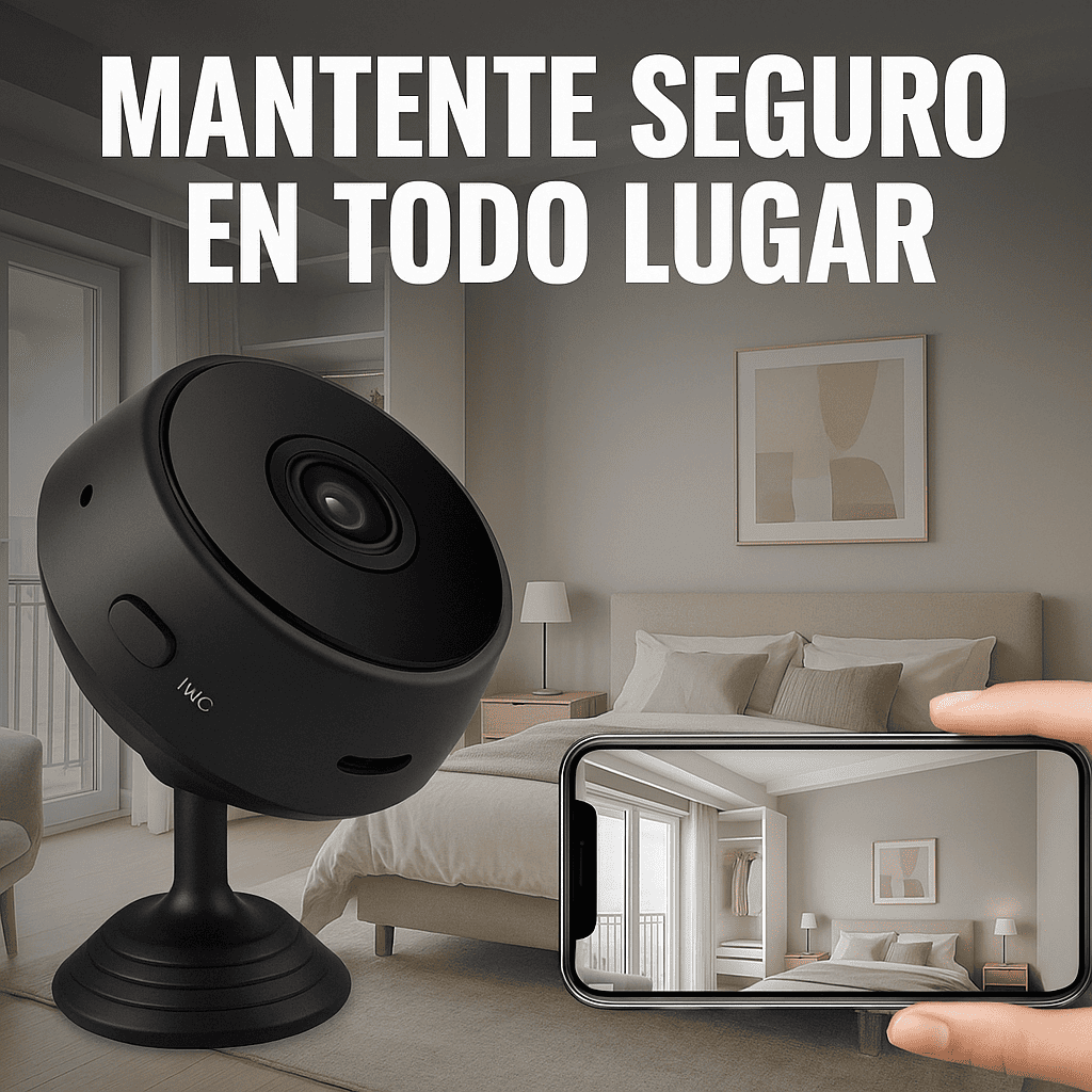 VigiCam™ Mini Cámara Espia 2x1