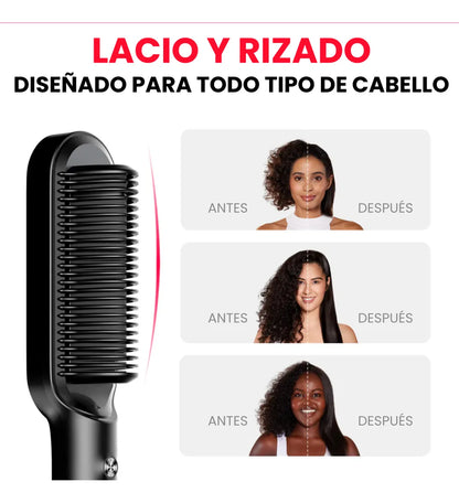 TYMO Ring™ Plancha cepillo 2 en 1