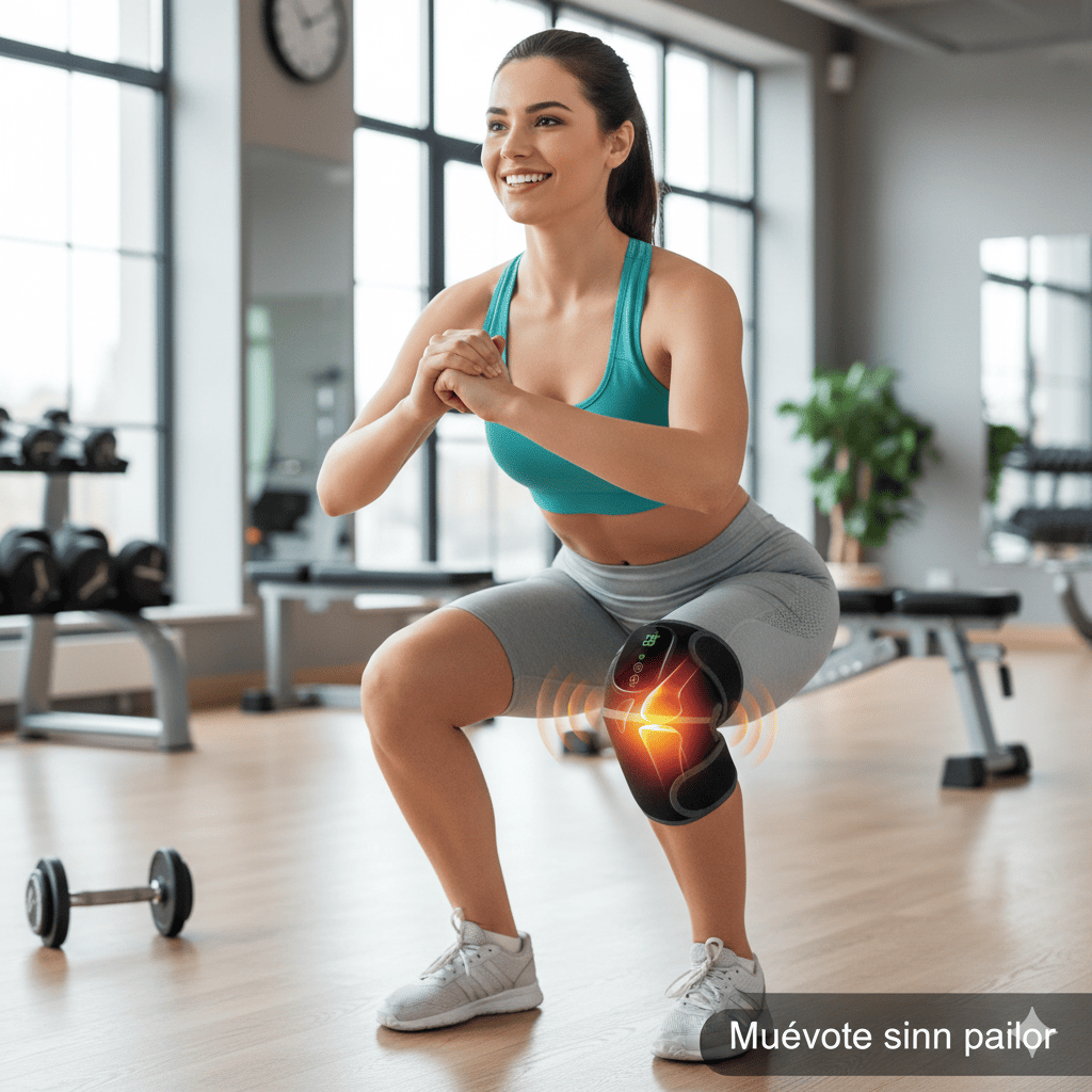 CALORVIBE PRO™ Rodillera Térmica Calentamiento