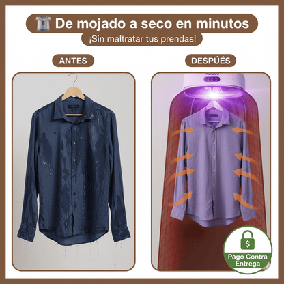 PortaDry™ Seca tu ropa en 20 min
